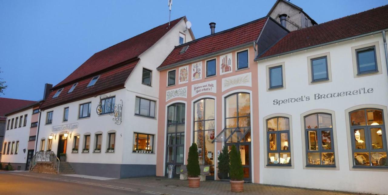 Speidel'S Braumanufaktur Hotel Ödenwaldstetten Eksteriør billede